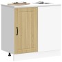 Mueble bajo fregadero Lucca madera contrachapada roble sonoma de , Armarios de cocina - Ref: Foro24-854311, Precio: 86,10 €, ...