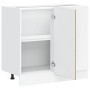 Mueble bajo fregadero Lucca madera contrachapada roble sonoma de , Armarios de cocina - Ref: Foro24-854311, Precio: 86,10 €, ...