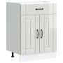 Mueble bajo de cocina Lucca blanca de alto brillo de , Armarios de cocina - Ref: Foro24-853729, Precio: 103,20 €, Descuento: %