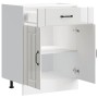 Mueble bajo de cocina Lucca blanca de alto brillo de , Armarios de cocina - Ref: Foro24-853729, Precio: 103,20 €, Descuento: %