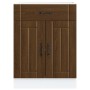 Mueble bajo de cocina Lucca roble marrón de , Armarios de cocina - Ref: Foro24-853734, Precio: 89,19 €, Descuento: %