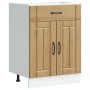 Mueble bajo de cocina Lucca roble artesanal de , Armarios de cocina - Ref: Foro24-853736, Precio: 95,51 €, Descuento: %