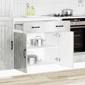 Mueble bajo de cocina Lucca madera contrachapada gris cemento de , Armarios de cocina - Ref: Foro24-853741, Precio: 108,46 €,...
