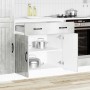 Mueble bajo de cocina Lucca madera contrachapada gris cemento de , Armarios de cocina - Ref: Foro24-853741, Precio: 108,46 €,...