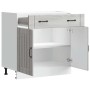 Mueble bajo de cocina Lucca madera contrachapada gris sonoma de , Armarios de cocina - Ref: Foro24-853743, Precio: 104,99 €, ...