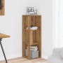 Mueble de esquina madera ingeniería roble artisan 33x33x100 cm de , Taquillas y armarios de almacenamiento - Ref: Foro24-8567...