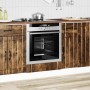 Armario de horno Lucca madera contrachapada roble ahumado de , Armarios de cocina - Ref: Foro24-853762, Precio: 62,13 €, Desc...