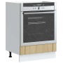 Armario de horno Lucca madera contrachapada roble sonoma de , Armarios de cocina - Ref: Foro24-853760, Precio: 63,11 €, Descu...