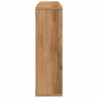 Estantería pared madera ingeniería roble artesanal 85x16x52,5cm de , Armarios y almacenamiento - Ref: Foro24-857014, Precio: ...