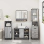 Set de muebles de baño 3 pzas madera contrachapada gris sonoma de , Muebles de baño - Ref: Foro24-3301183, Precio: 263,90 €, ...