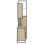 Set de muebles de baño 3 pzas madera contrachapada roble sonoma de , Muebles de baño - Ref: Foro24-3301181, Precio: 260,69 €,...