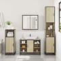 Juego de muebles de baño 4 pzas contrachapada roble sonoma de , Muebles de baño - Ref: Foro24-3301211, Precio: 400,56 €, Desc...