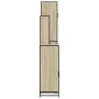 Juego de muebles de baño 4 pzas contrachapada roble sonoma de , Muebles de baño - Ref: Foro24-3301211, Precio: 400,56 €, Desc...