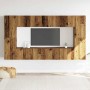 Conjunto de mueble de TV 8 piezas montado la pared madera vieja de , Muebles TV - Ref: Foro24-3328975, Precio: 284,97 €, Desc...