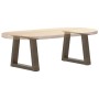 Patas para mesa de comedor en forma de V 2 uds acero natural de , Patas para mesas - Ref: Foro24-4012523, Precio: 43,81 €, De...