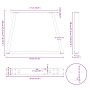 Patas para mesa de comedor en forma de V 2 uds acero natural de , Patas para mesas - Ref: Foro24-4012523, Precio: 43,81 €, De...
