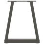 Patas para mesa de comedor en forma de V 2 uds antracita Acero de , Patas para mesas - Ref: Foro24-4012542, Precio: 51,36 €, ...