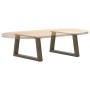 Patas para mesa de comedor en forma de V 2 uds acero natural de , Patas para mesas - Ref: Foro24-4012535, Precio: 63,31 €, De...