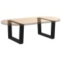 Patas para mesa de comedor forma V 2 uds negro 60x(30-31,3) cm de , Patas para mesas - Ref: Foro24-4012612, Precio: 64,29 €, ...