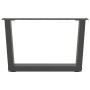 Patas para mesa comedor forma V 2 uds antracita 50x(30-31,3) cm de , Patas para mesas - Ref: Foro24-4012610, Precio: 59,60 €,...