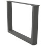 Patas para mesa de comedor en forma de V 2 uds antracita acero de , Patas para mesas - Ref: Foro24-4012638, Precio: 75,85 €, ...