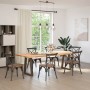 Patas para mesa de comedor en forma de V 2 uds acero natural de , Patas para mesas - Ref: Foro24-4012563, Precio: 90,22 €, De...