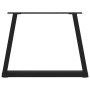Patas para mesa de comedor forma V 2 uds negro 70x(42-43,3) cm de , Patas para mesas - Ref: Foro24-4012556, Precio: 68,82 €, ...