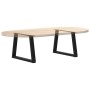 Patas para mesa de comedor forma V 2 uds negro 70x(42-43,3) cm de , Patas para mesas - Ref: Foro24-4012556, Precio: 68,82 €, ...