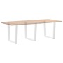 Patas para mesa de comedor en forma de V 3 uds acero blanco de , Patas para mesas - Ref: Foro24-4012665, Precio: 141,86 €, De...