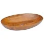 Lavabo de madera maciza de teca 60x40x10 cm de vidaXL, Lavabos - Ref: Foro24-326162, Precio: 156,90 €, Descuento: %