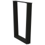 Patas para mesa de comedor forma V 2 uds negro 70x(72-73,3) cm de , Patas para mesas - Ref: Foro24-4012644, Precio: 79,17 €, ...