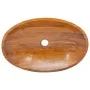 Lavabo de madera maciza de teca 60x40x10 cm de vidaXL, Lavabos - Ref: Foro24-326162, Precio: 156,90 €, Descuento: %
