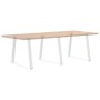 Patas para mesa de comedor en forma de V 3 uds acero blanco de , Patas para mesas - Ref: Foro24-4012589, Precio: 142,10 €, De...