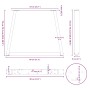 Patas para mesa de comedor en forma de V 3 uds acero blanco de , Patas para mesas - Ref: Foro24-4012589, Precio: 142,10 €, De...