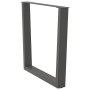 Patas para mesa de comedor en forma de V 2 uds antracita acero de , Patas para mesas - Ref: Foro24-4012650, Precio: 100,76 €,...