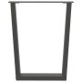 Patas para mesa de comedor en forma de V 2 uds antracita acero de , Patas para mesas - Ref: Foro24-4012646, Precio: 95,09 €, ...