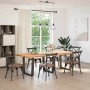 Patas para mesa de comedor en forma de V 3 uds acero natural de , Patas para mesas - Ref: Foro24-4012667, Precio: 141,76 €, D...