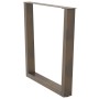 Patas para mesa de comedor en forma de V 3 uds acero natural de , Patas para mesas - Ref: Foro24-4012667, Precio: 141,76 €, D...