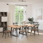 Patas para mesa comedor forma V 3uds antracita 90x(72-73,3) cm de , Patas para mesas - Ref: Foro24-4012594, Precio: 157,61 €,...
