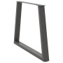 Patas para mesa comedor forma V 3uds antracita 90x(72-73,3) cm de , Patas para mesas - Ref: Foro24-4012594, Precio: 157,61 €,...