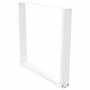 Patas mesa comedor forma V 3uds acero blanco 100x(72-73,3)cm de , Patas para mesas - Ref: Foro24-4012673, Precio: 159,85 €, D...