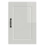 Armario pared cocina Porto madera ingeniería blanca alto brillo de , Armarios de cocina - Ref: Foro24-854029, Precio: 62,17 €...