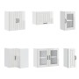 Mueble cocina Lucca blanco brillo 11 pzas madera contrachapada de , Armarios de cocina - Ref: Foro24-3314893, Precio: 807,84 ...