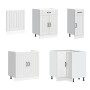 Mueble de cocina Lucca blanco 11 piezas madera contrachapada de , Armarios de cocina - Ref: Foro24-3314891, Precio: 731,61 €,...