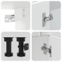 Mueble de cocina Lucca blanco 11 piezas madera contrachapada de , Armarios de cocina - Ref: Foro24-3314891, Precio: 731,61 €,...