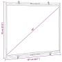 Pantalla de proyección colgante de pared 50 pulgadas 4:3 de , Pantallas para proyección - Ref: Foro24-4101021, Precio: 22,28 ...