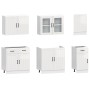 Mueble cocina Kalmar blanco de alto brillo 7 pzas de , Armarios de cocina - Ref: Foro24-3314743, Precio: 708,35 €, Descuento: %