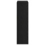 Estantería madera ingeniería negra 66x31x112 cm de , Librerías y estanterías - Ref: Foro24-860302, Precio: 76,42 €, Descuento: %