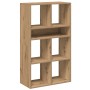 Estantería de madera ingeniería roble artisan 66x31x112 cm de , Librerías y estanterías - Ref: Foro24-860309, Precio: 79,29 €...
