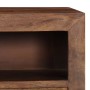 Mueble de TV de madera maciza de acacia 120x30x40 cm en Muebles TV | Comprar online en Foru.es